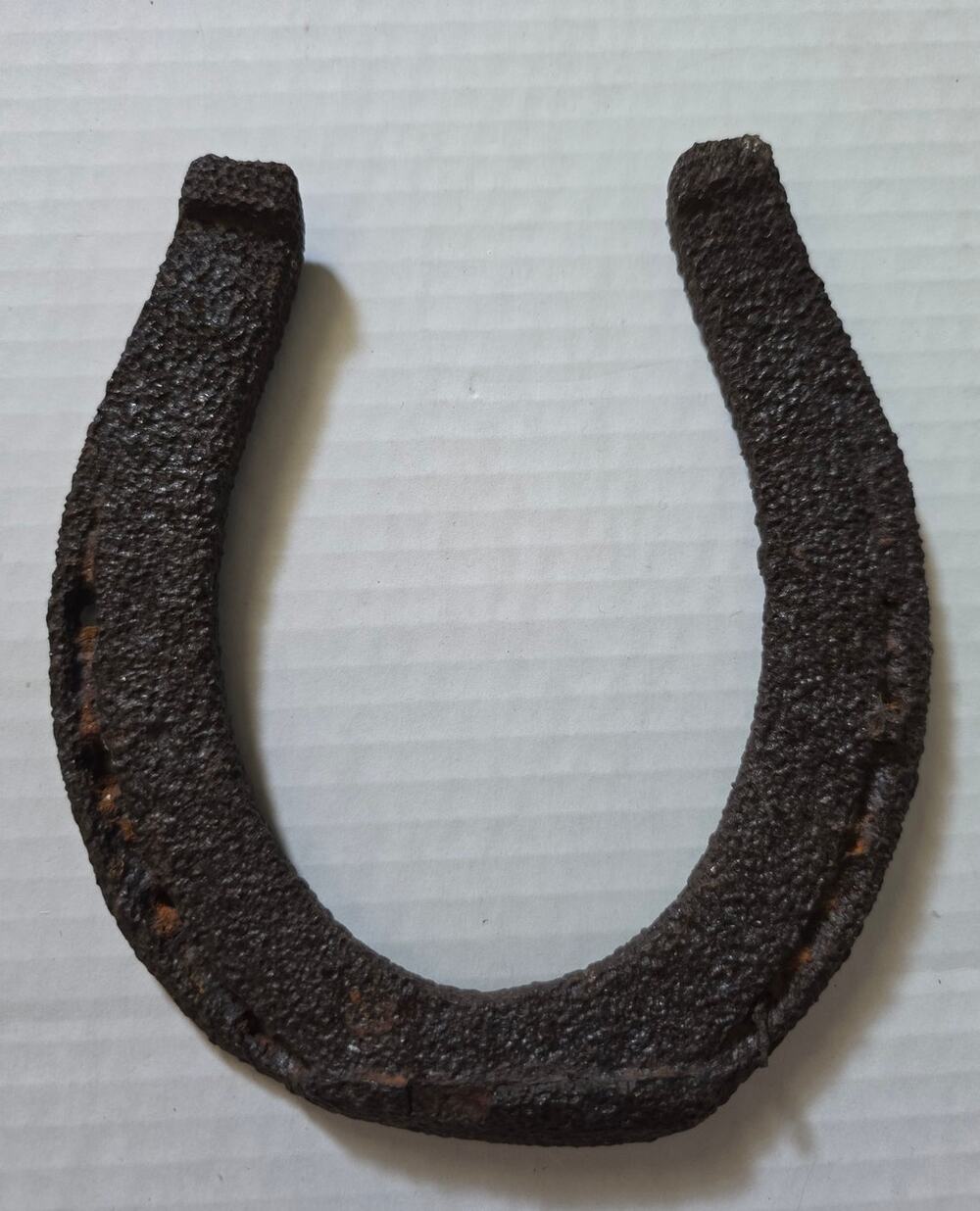 Antique Cast Iron Horseshoe Rustic Farmhouse Western Lucky Wall Decor 5.5"